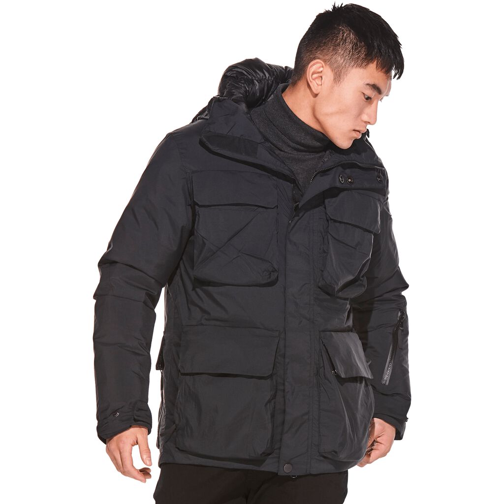 Jack Wolfskin ZEN FIELD hardshell μπουφαν ανδρικα μαυρα | GR6390441